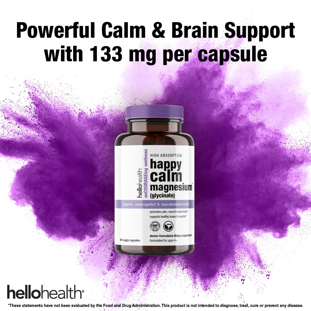 Magnesium Glycinate capsules by hellohealth