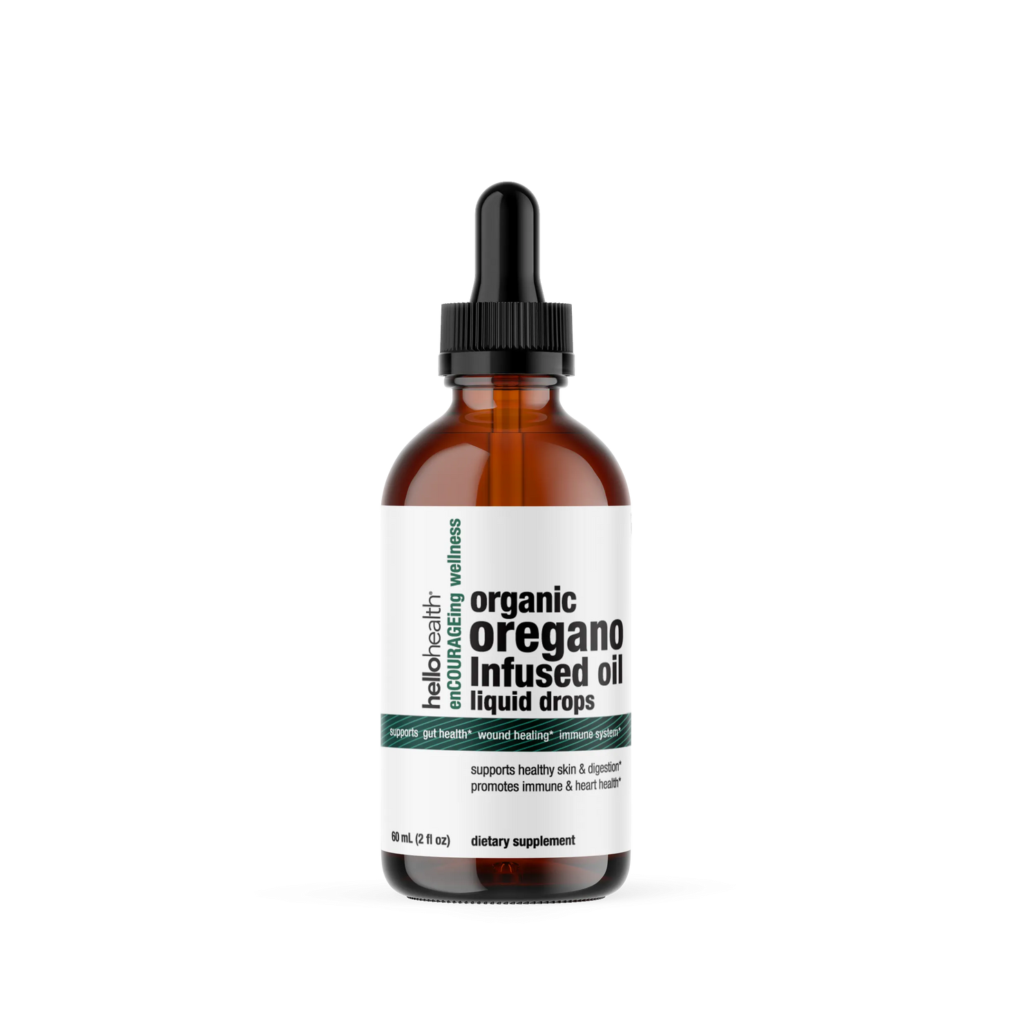 Organic Oregano Infused Oil Liquid Drops by hellohealth