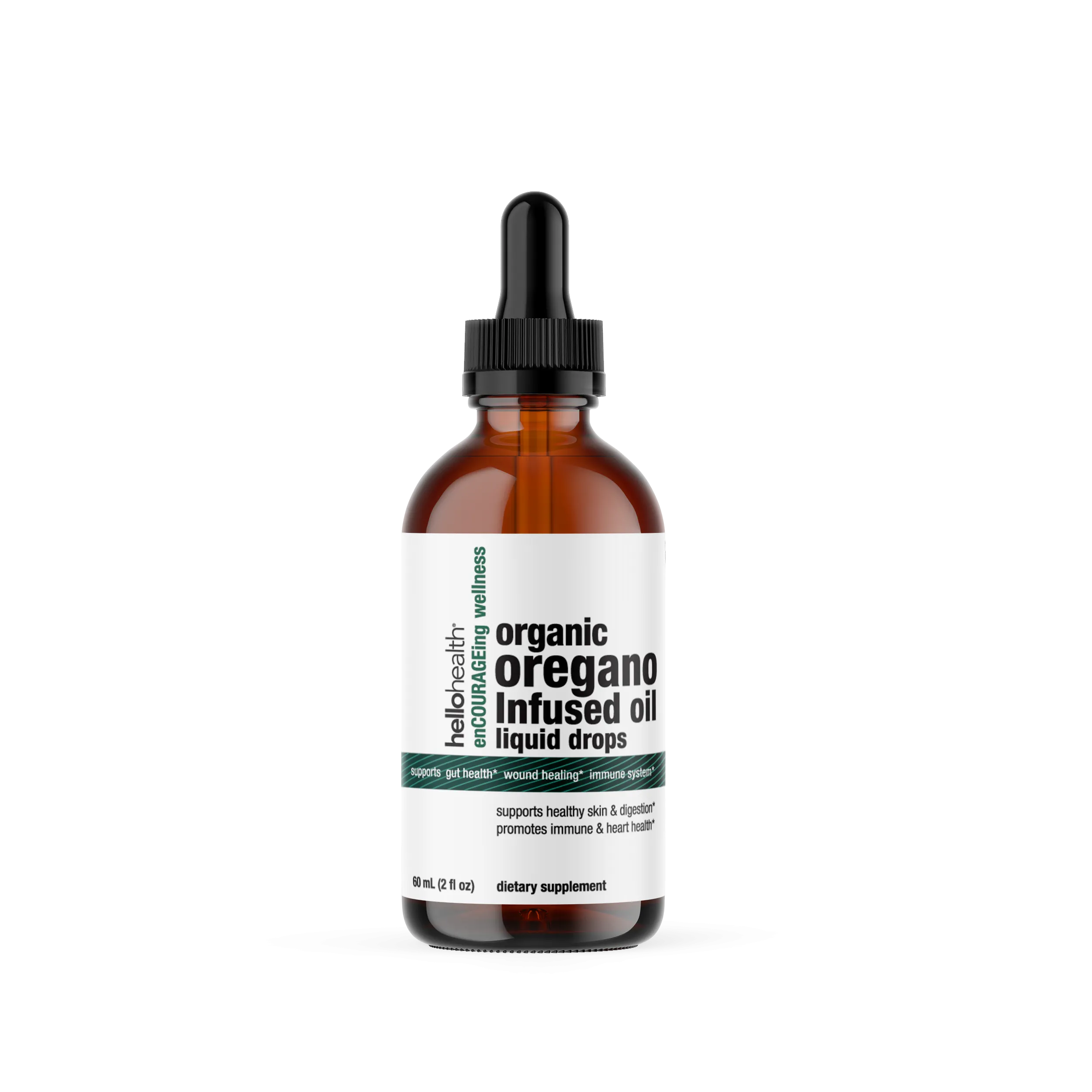 Organic Oregano Infused Oil Liquid Drops by hellohealth