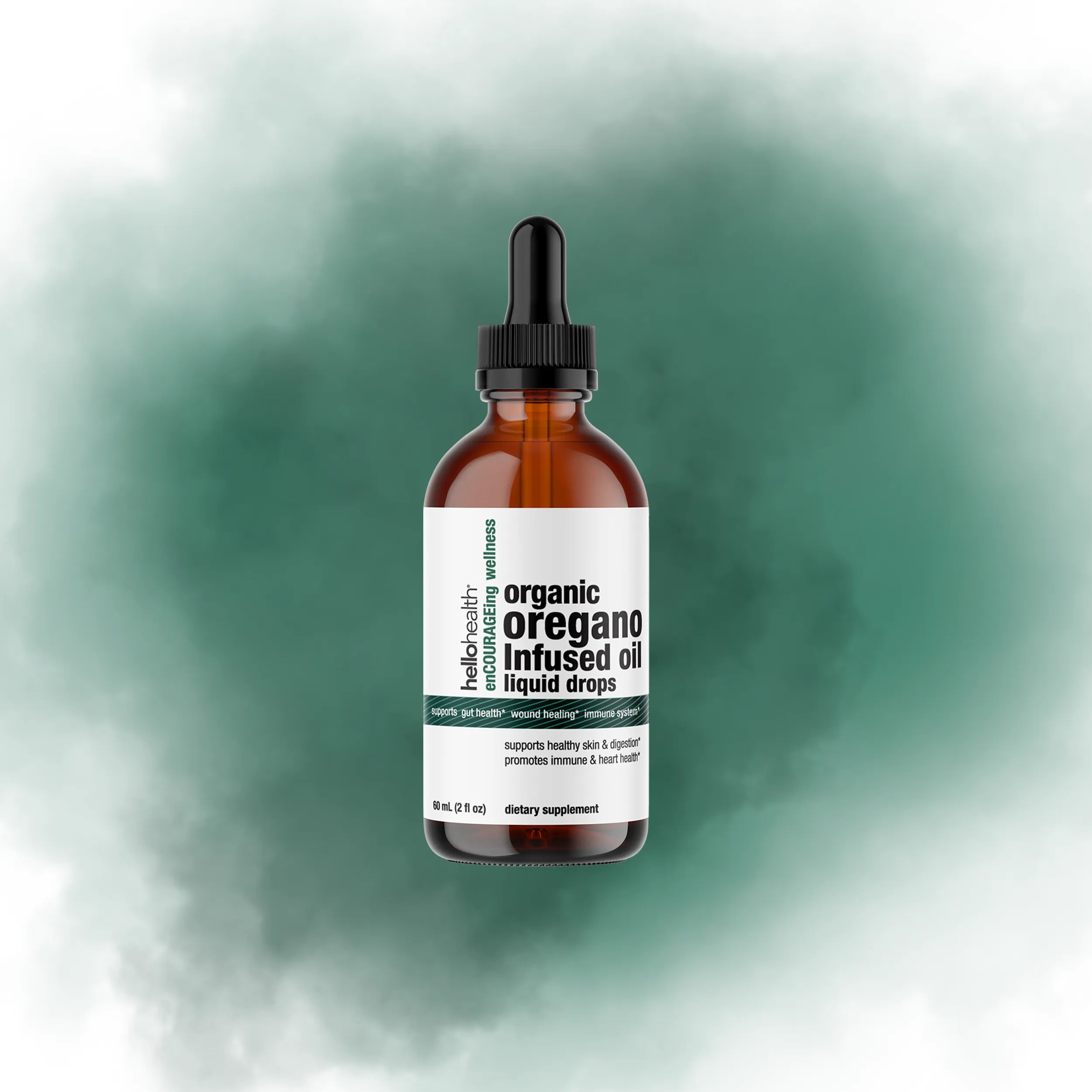 Organic Oregano Infused Oil Liquid Drops by hellohealth