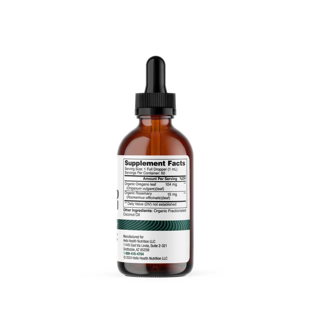 Organic Oregano Infused Oil Liquid Drops by hellohealth