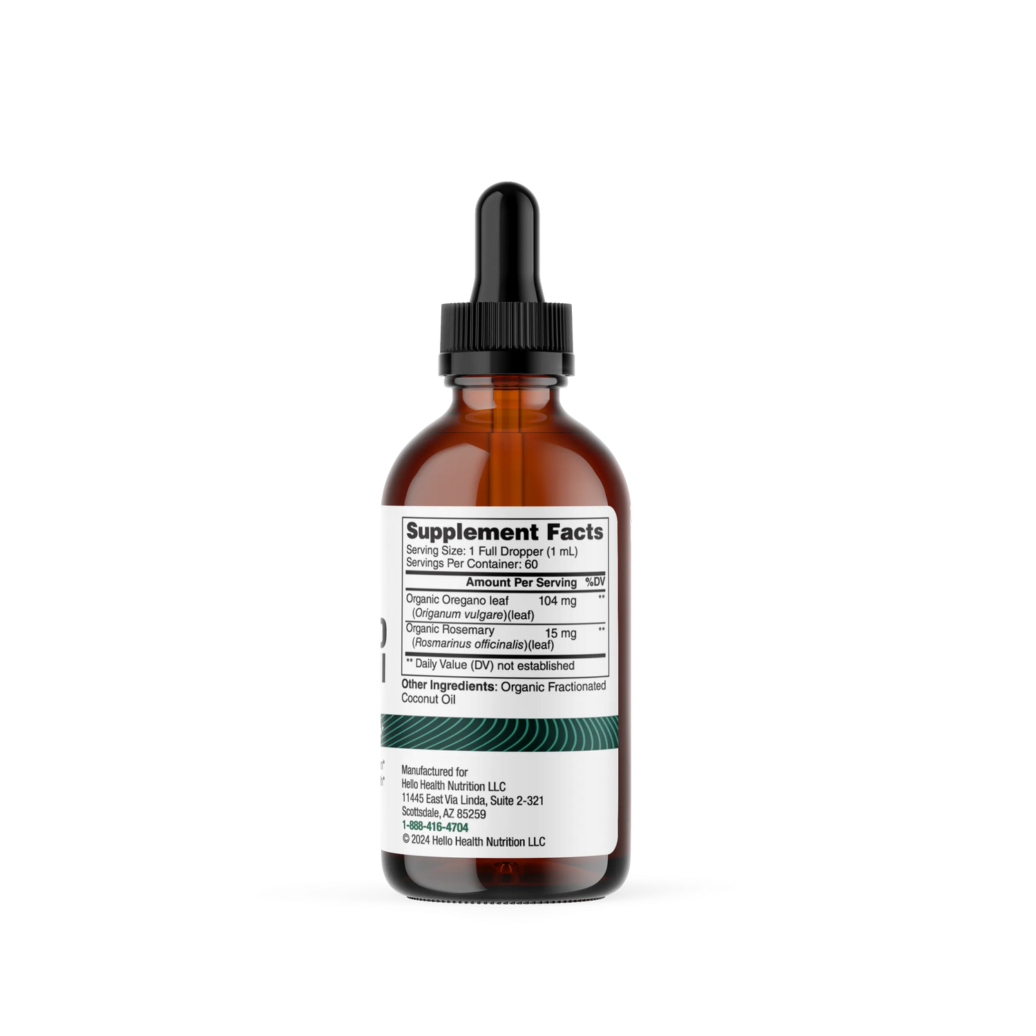 Organic Oregano Infused Oil Liquid Drops by hellohealth