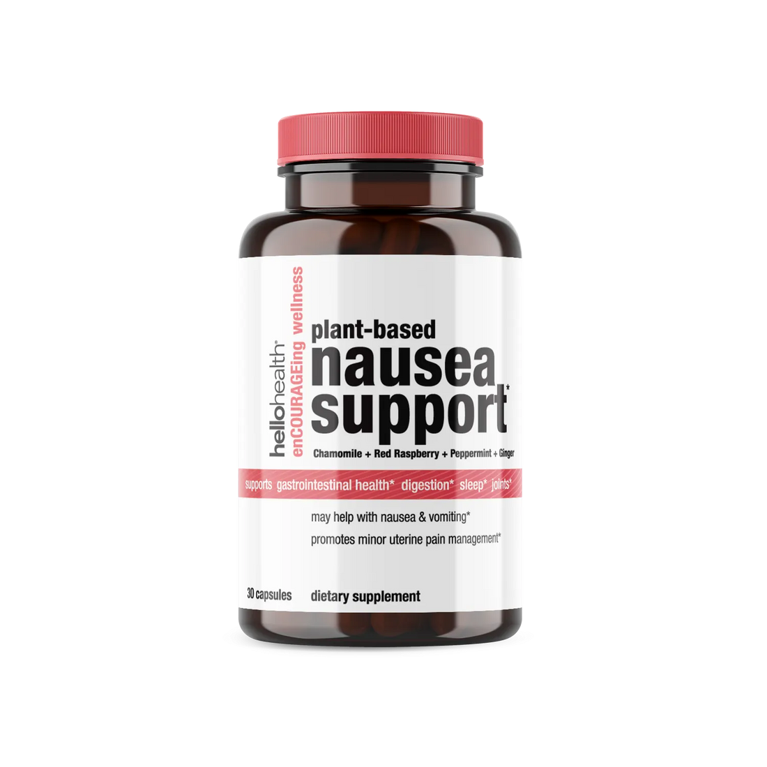 Plant-based Nausea Support by hellohealth