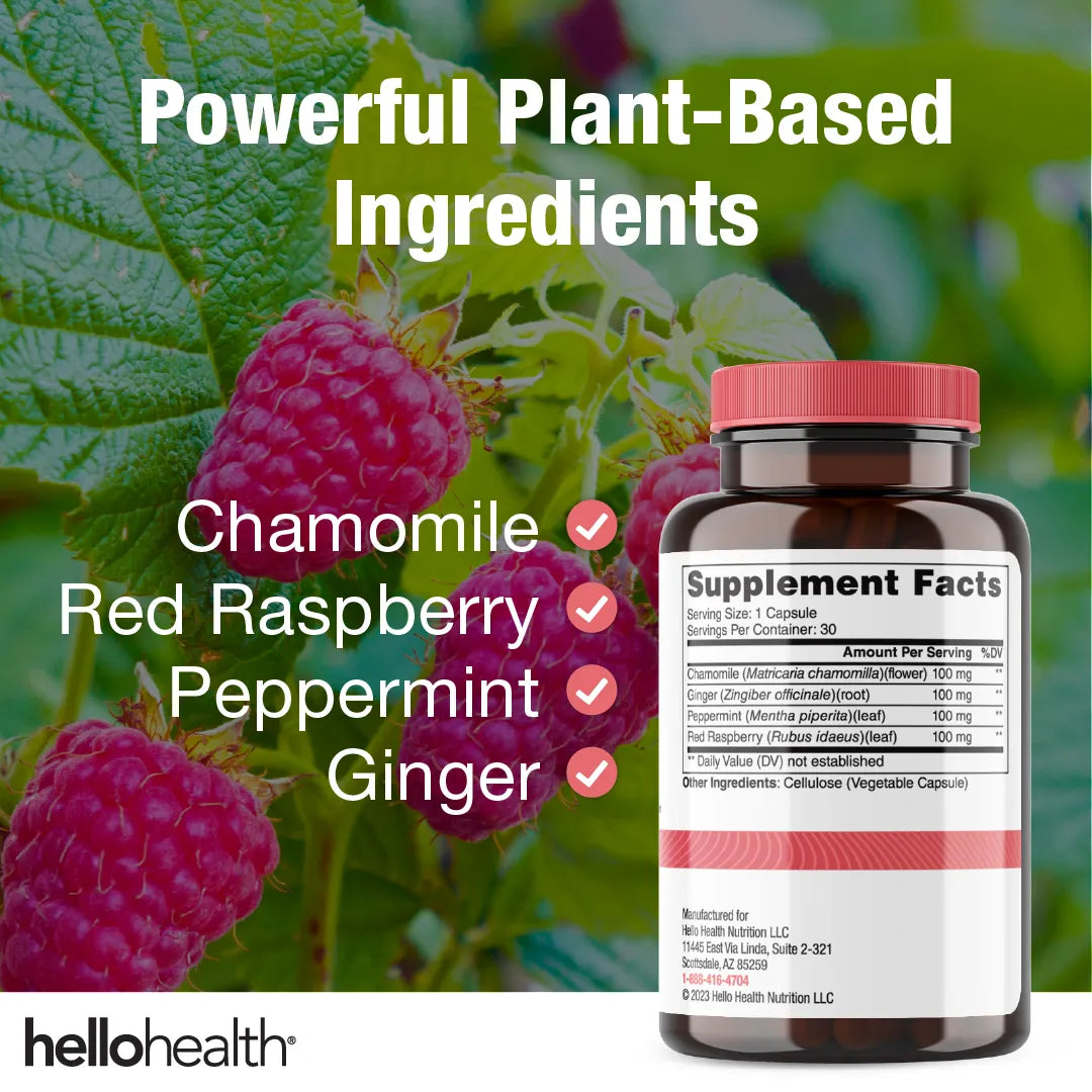 Plant-based Nausea Support by hellohealth