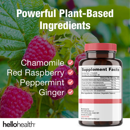Plant-based Nausea Support by hellohealth