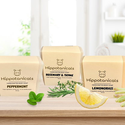 Value Soap Bundles by Hippotanicals