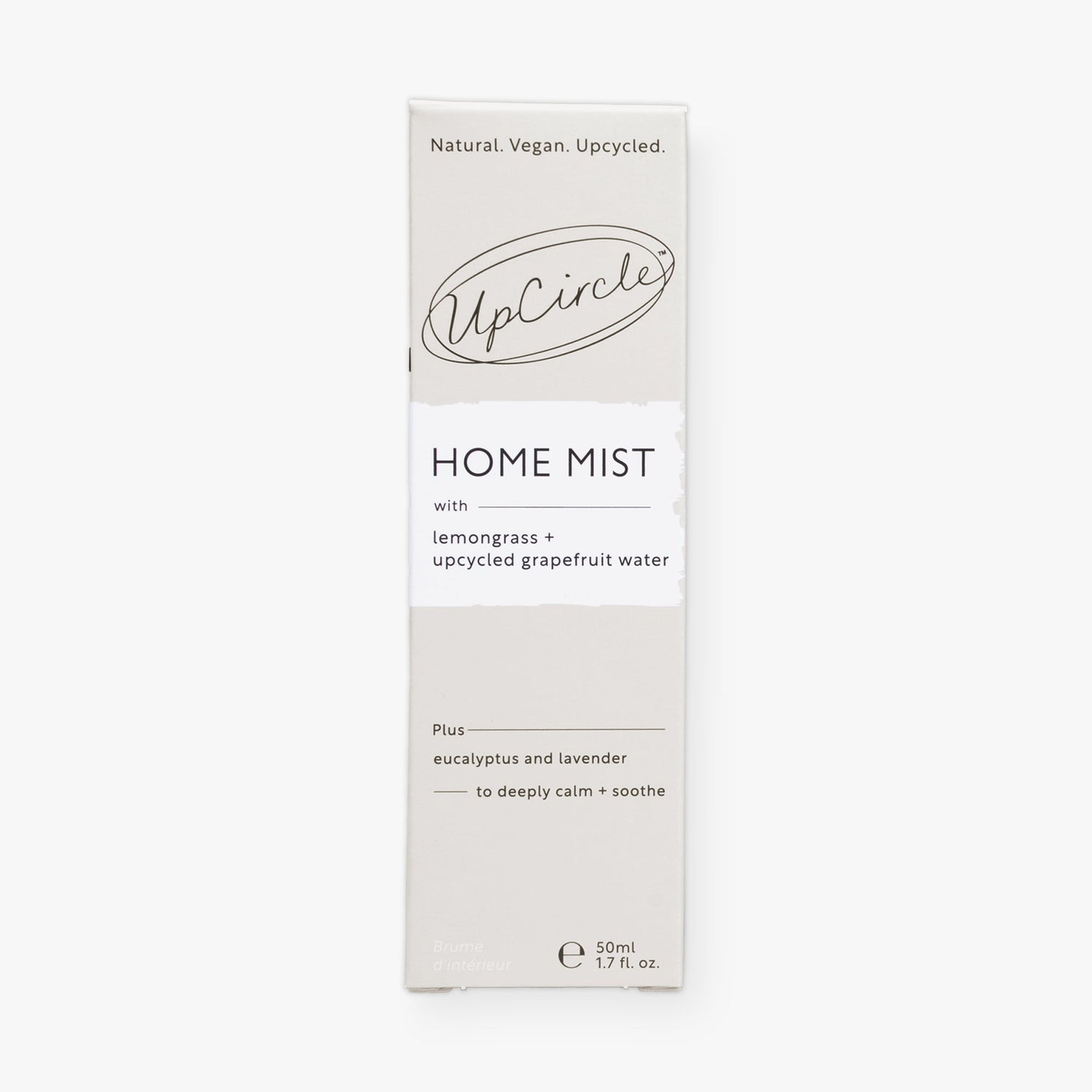 Home Mist with Lemongrass + Grapefruit by UpCircle