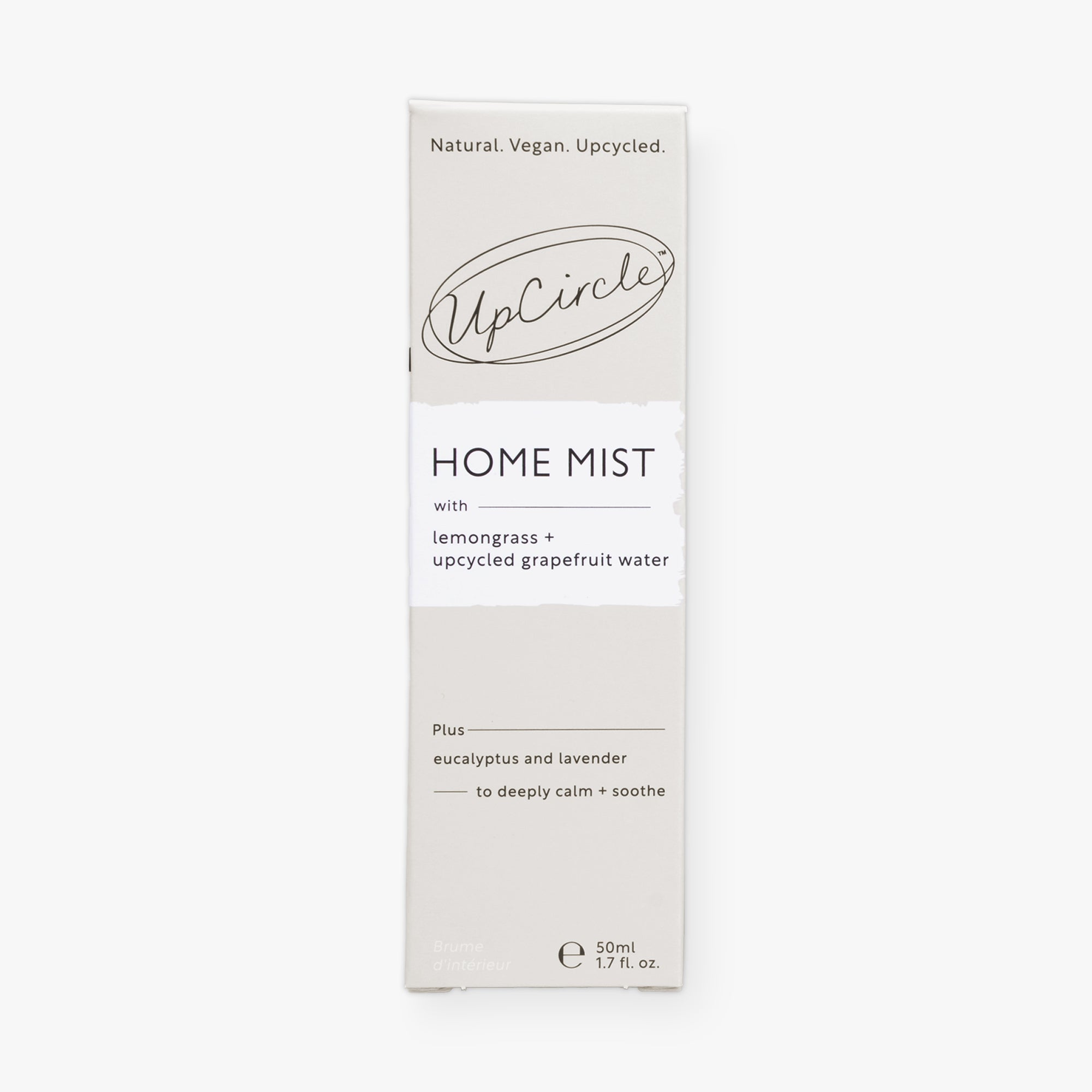 Home Mist with Lemongrass + Grapefruit by UpCircle