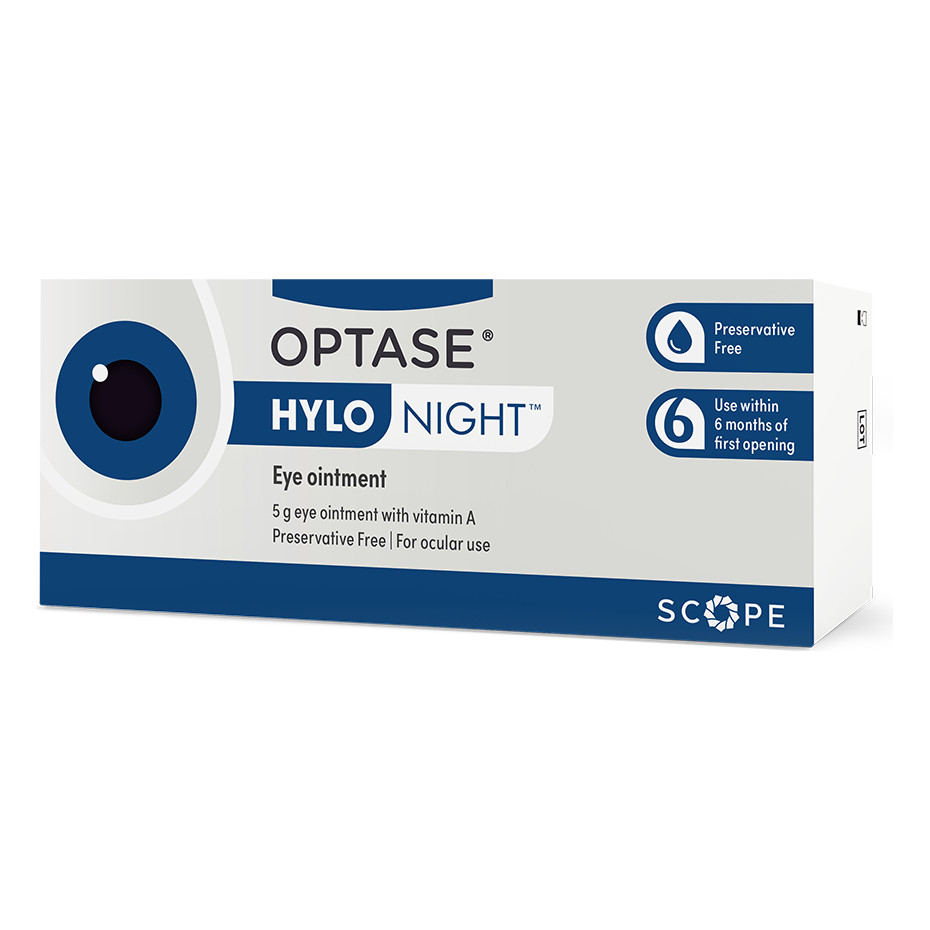 Optase Hylo Night Eye Ointment 5g by Pasteur Pharmacy