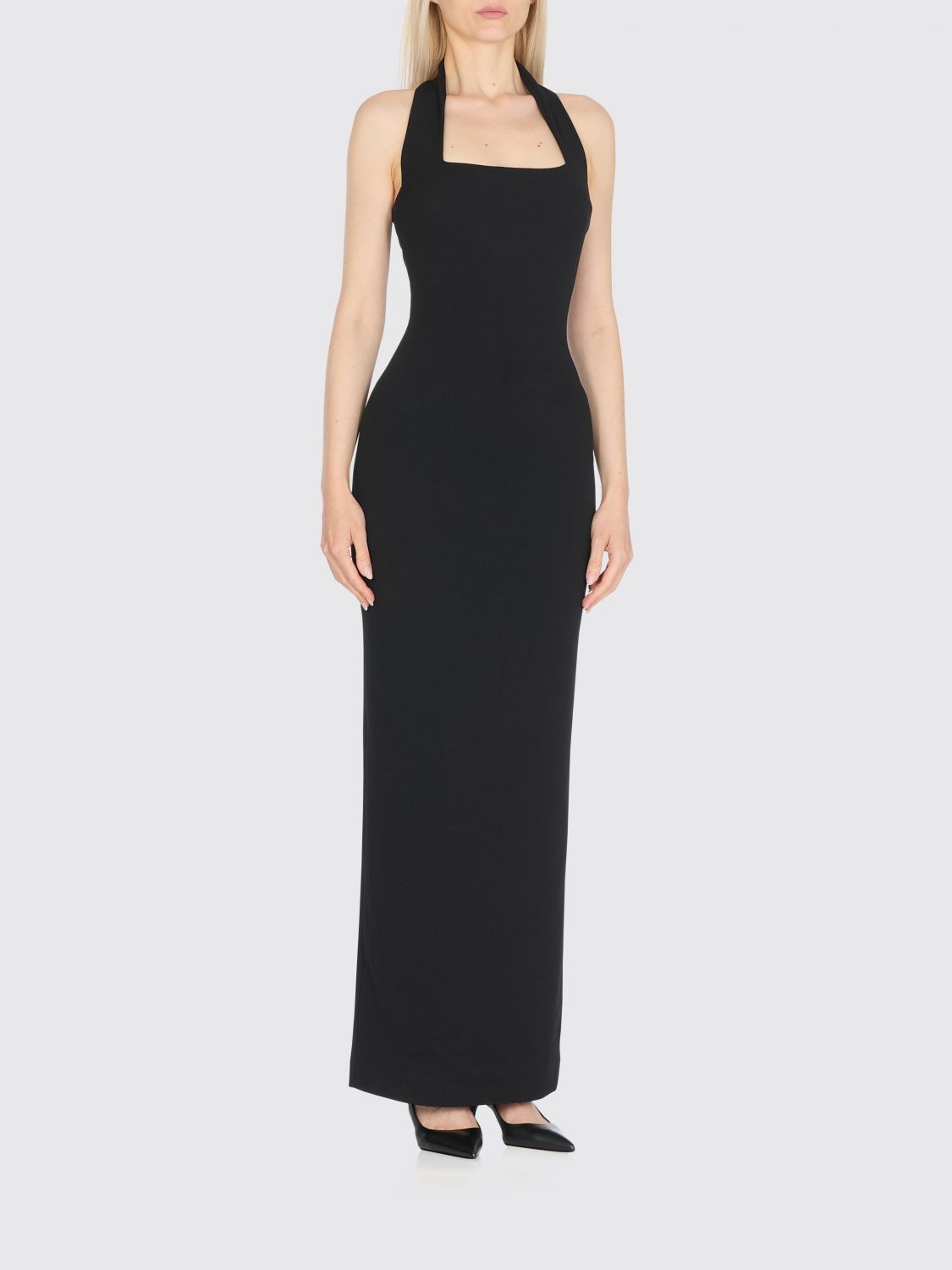 Solace London Dress Woman Black by Luosophy