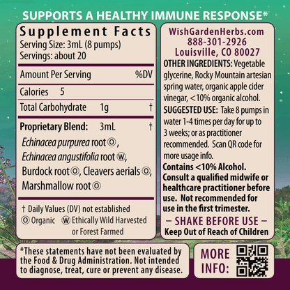 Immune Boost, Seasonal Rescue for Pregnancy by WishGarden Herbs