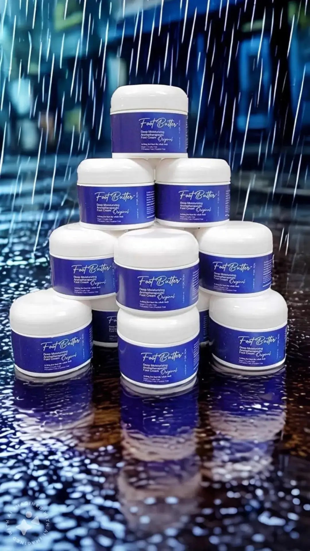 Foot Butter Travel Set – Mini Moisturizers &amp; Pumice Scrub by Foot Butter by Dr Ron