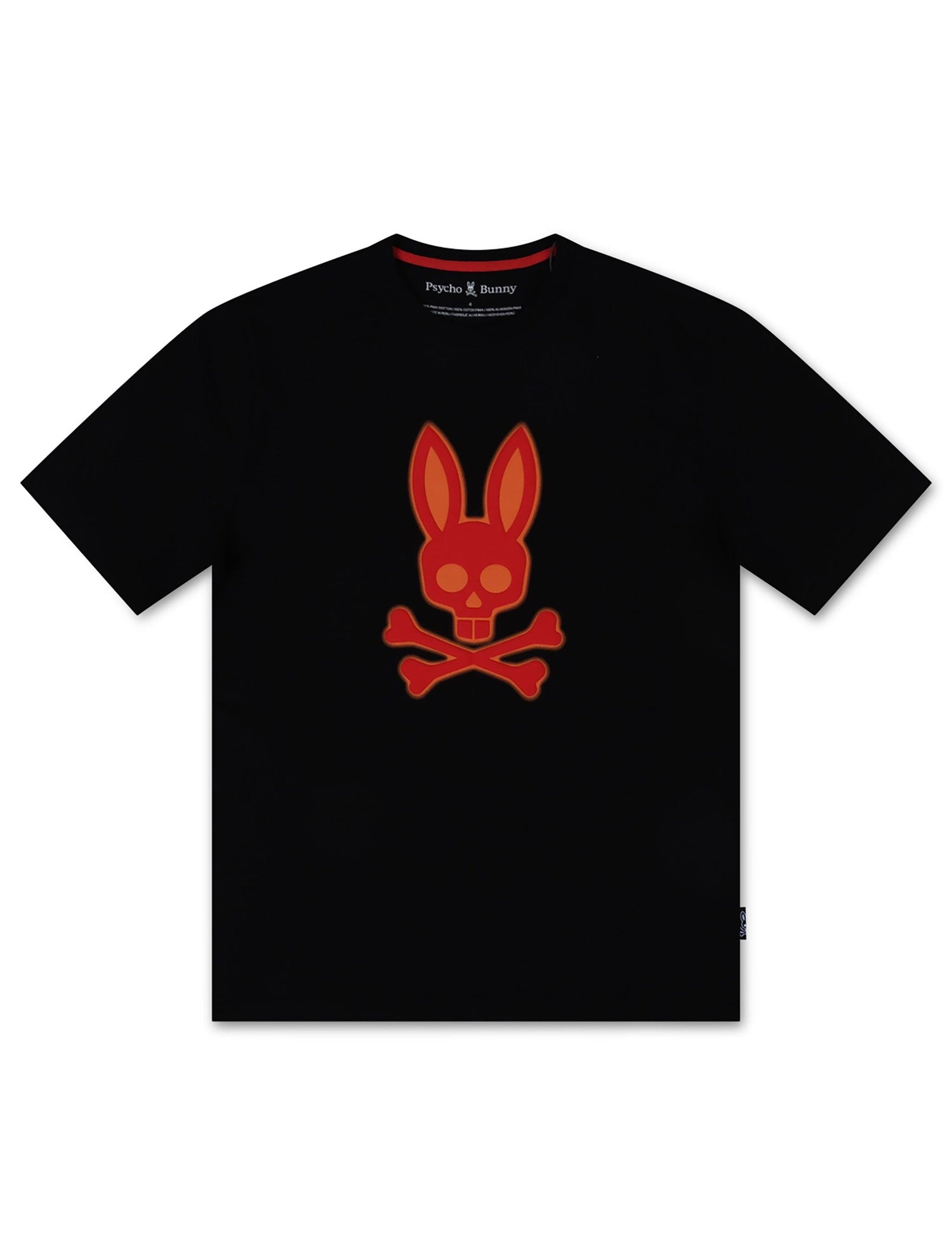 Psycho Bunny Wellington Graphic Tee - Black by Denim Exchange