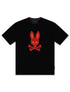 Psycho Bunny Wellington Graphic Tee - Black by Denim Exchange