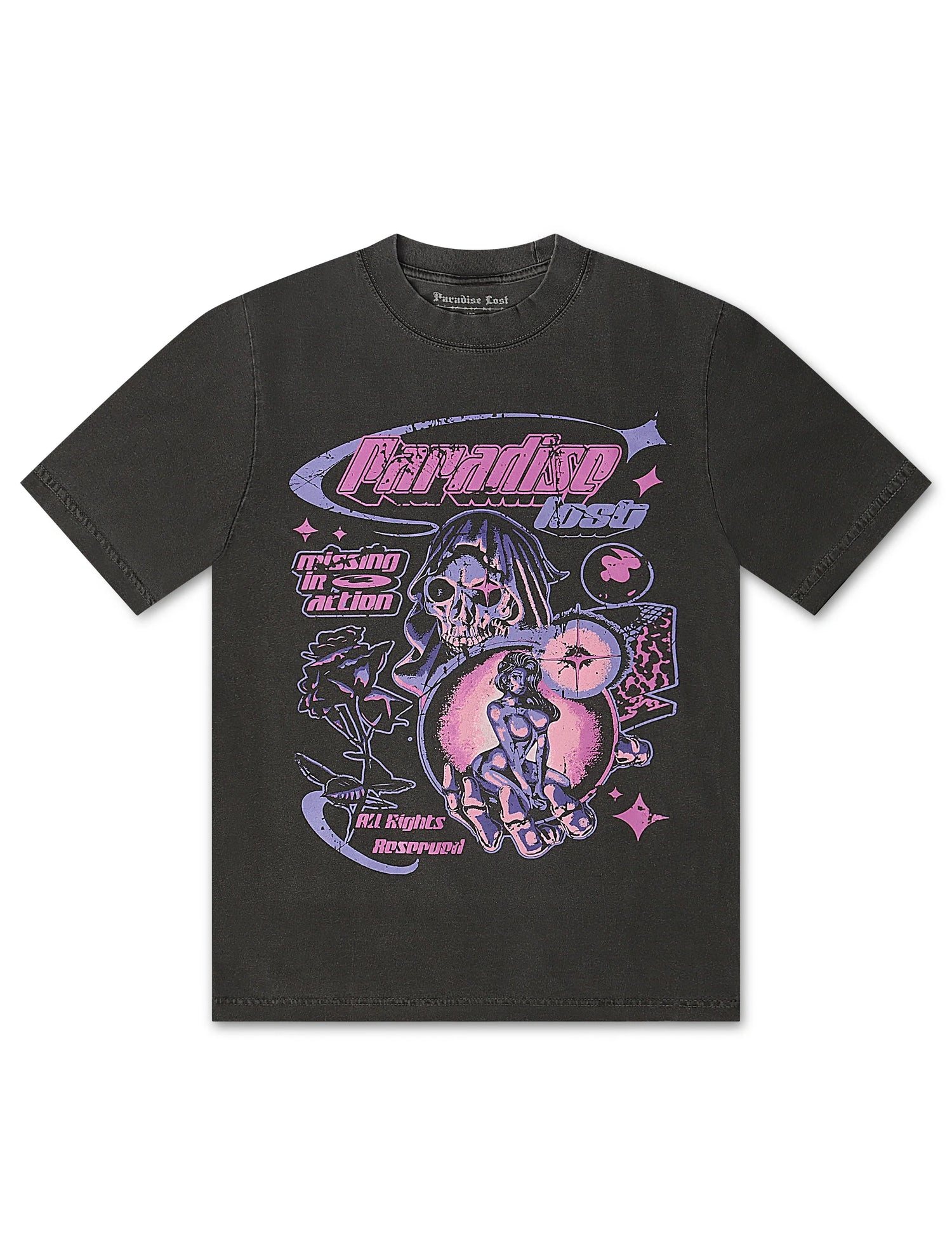 Paradise Lost MIA Tee - Vintage Grey by Denim Exchange
