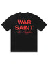 Warsaint LA Script Tee - Black/Red by Denim Exchange