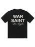 Warsaint LA Script Tee - Black/White by Denim Exchange