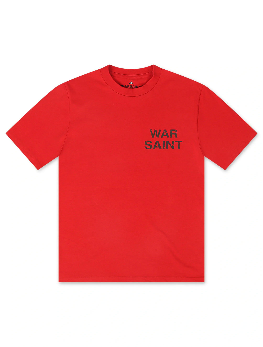 Warsaint LA Script Tee - Red/Black by Denim Exchange