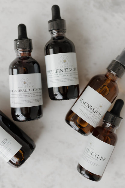 Mullein Tincture: Respiratory + Immune System Support by Pioneer Pam