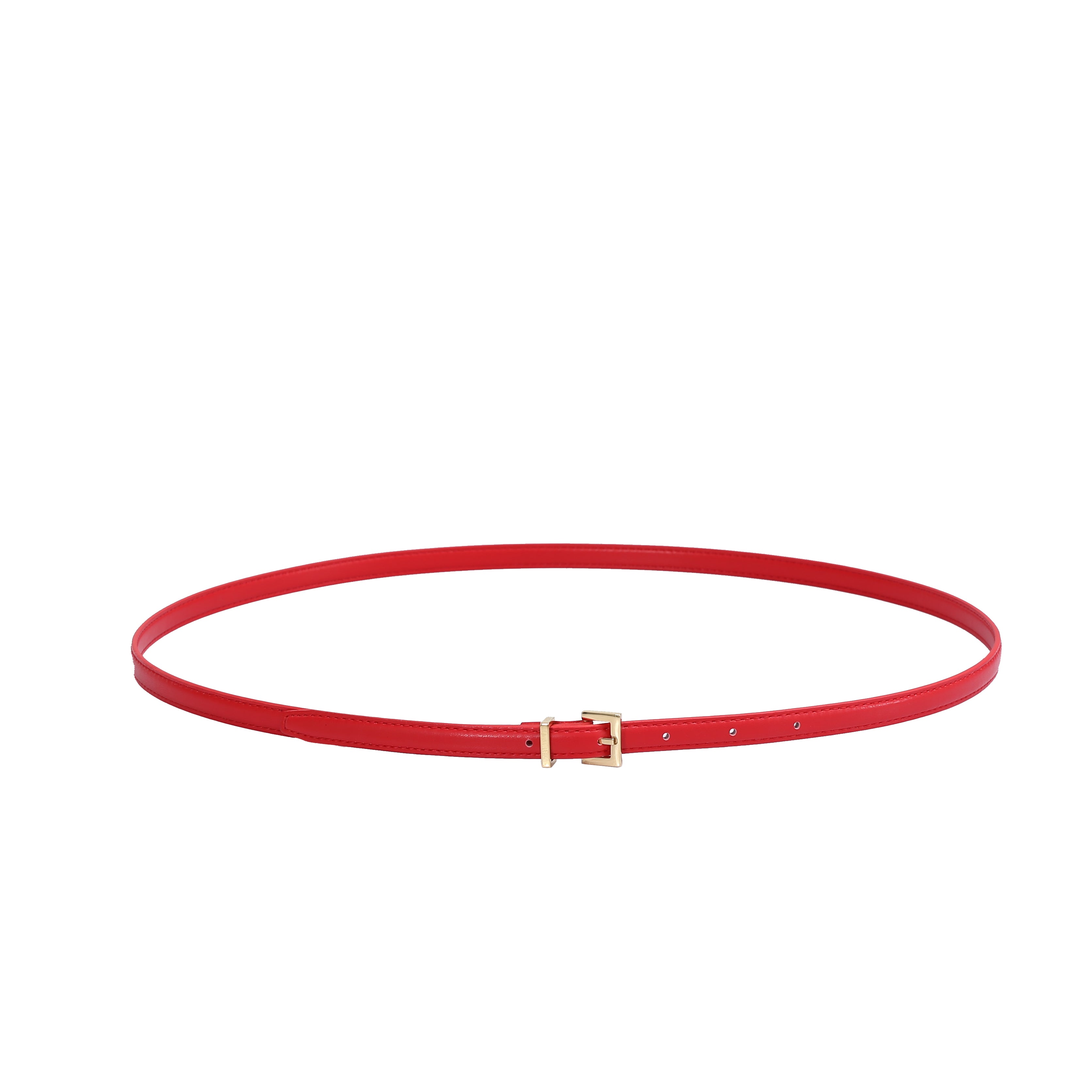 Skinny Belt - Gold Buckle by Doshi FCSA