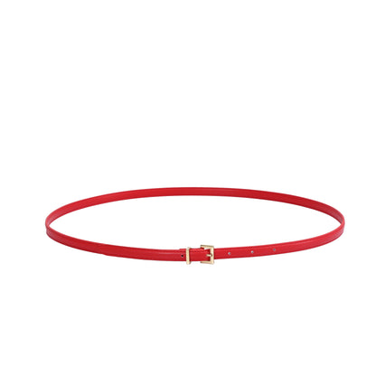Skinny Belt - Gold Buckle by Doshi FCSA