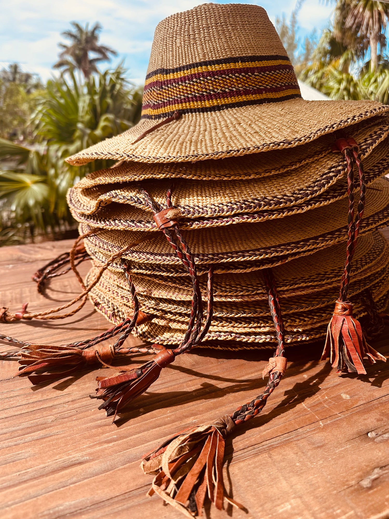 Woven Sun Hat by CanyonLeaf
