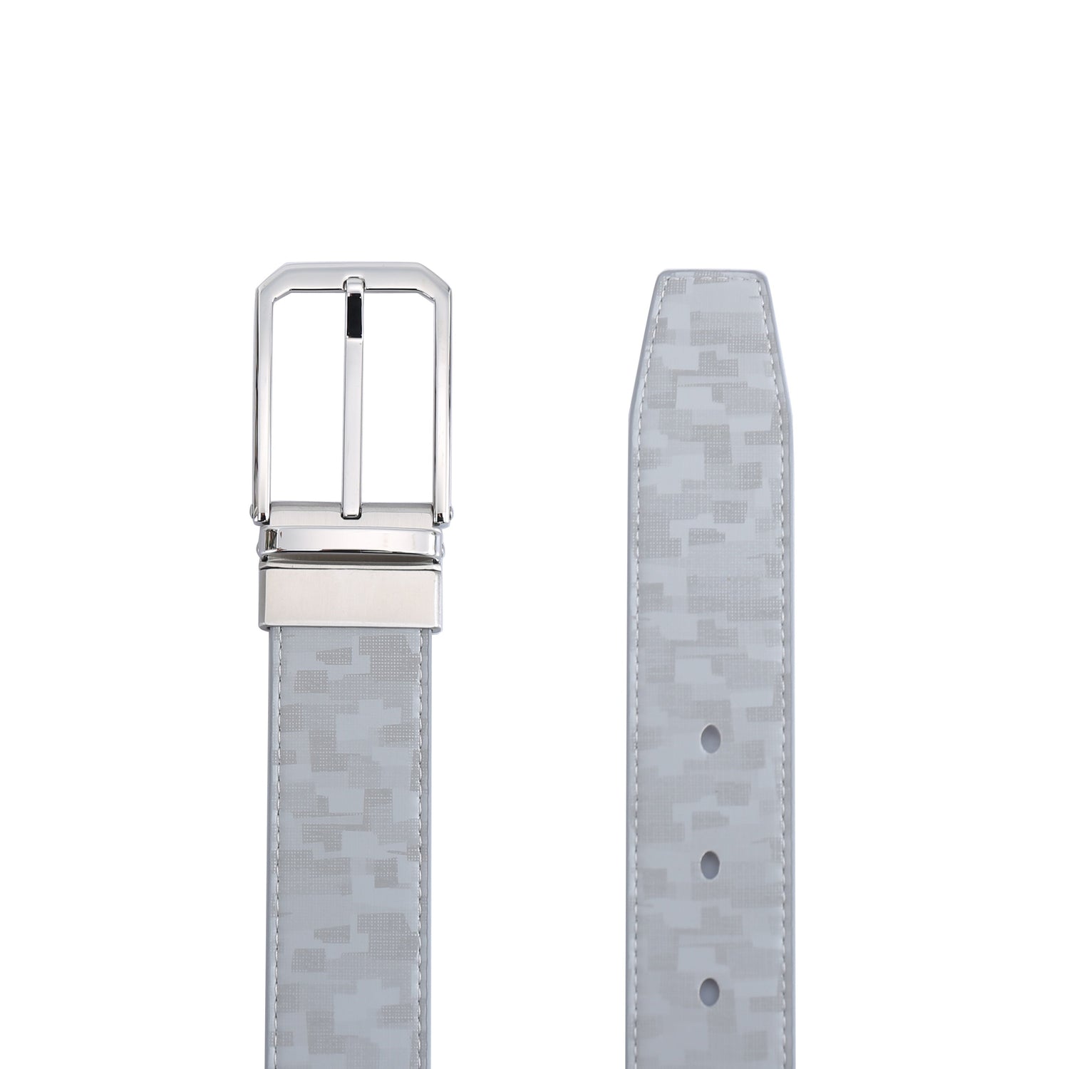 Professional Reversible 1 - Polished SS - Golf Vegan Belt by Doshi FCSA