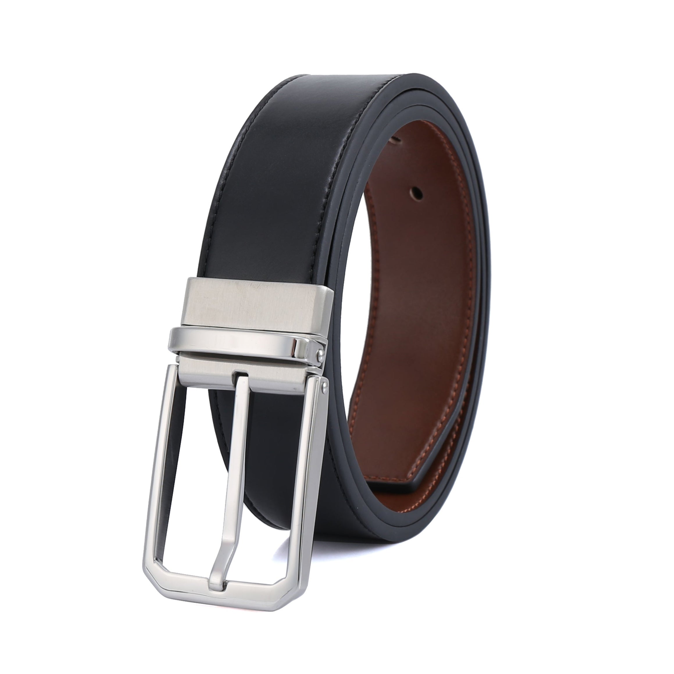 Professional Reversible 1 - Polished SS Vegan Belt by Doshi FCSA