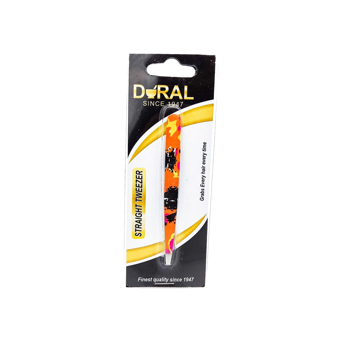 Dural Straight Tweezer Orange Special Edition by Pasteur Pharmacy