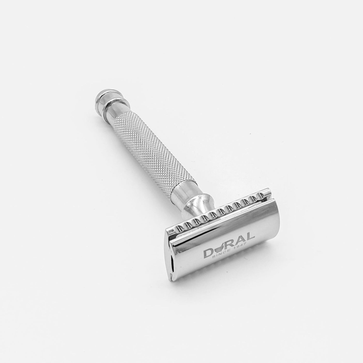 Dural Eyan Chrome Double Edge Safety Razor + Pouch by Pasteur Pharmacy