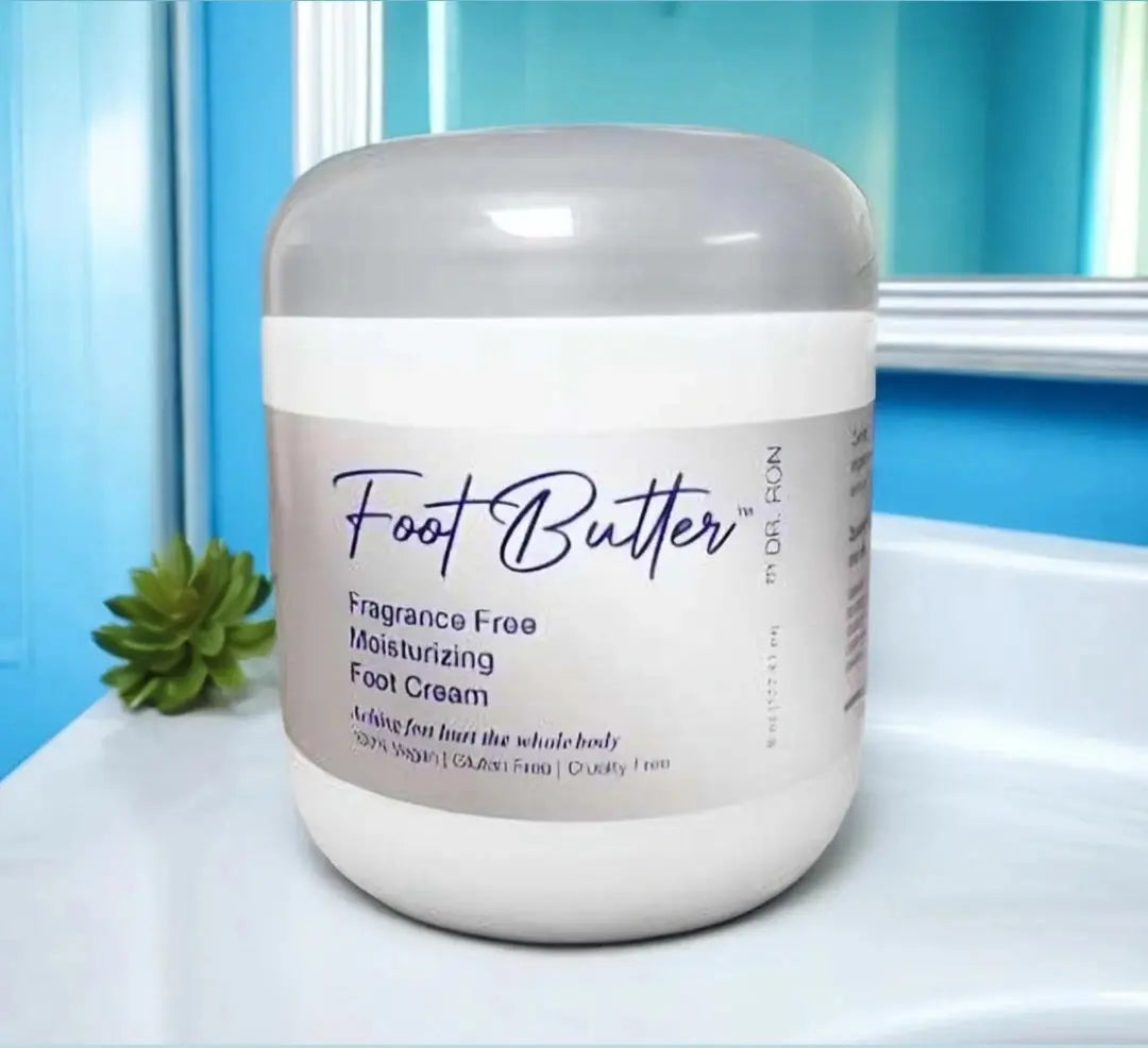 Fragrance-Free Foot Butter Massage Cream – Deep Moisture for Dry, Sensitive Feet by Foot Butter by Dr Ron