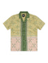 Memory Lane Patch Work Button Up Shirt - Khaki by Denim Exchange