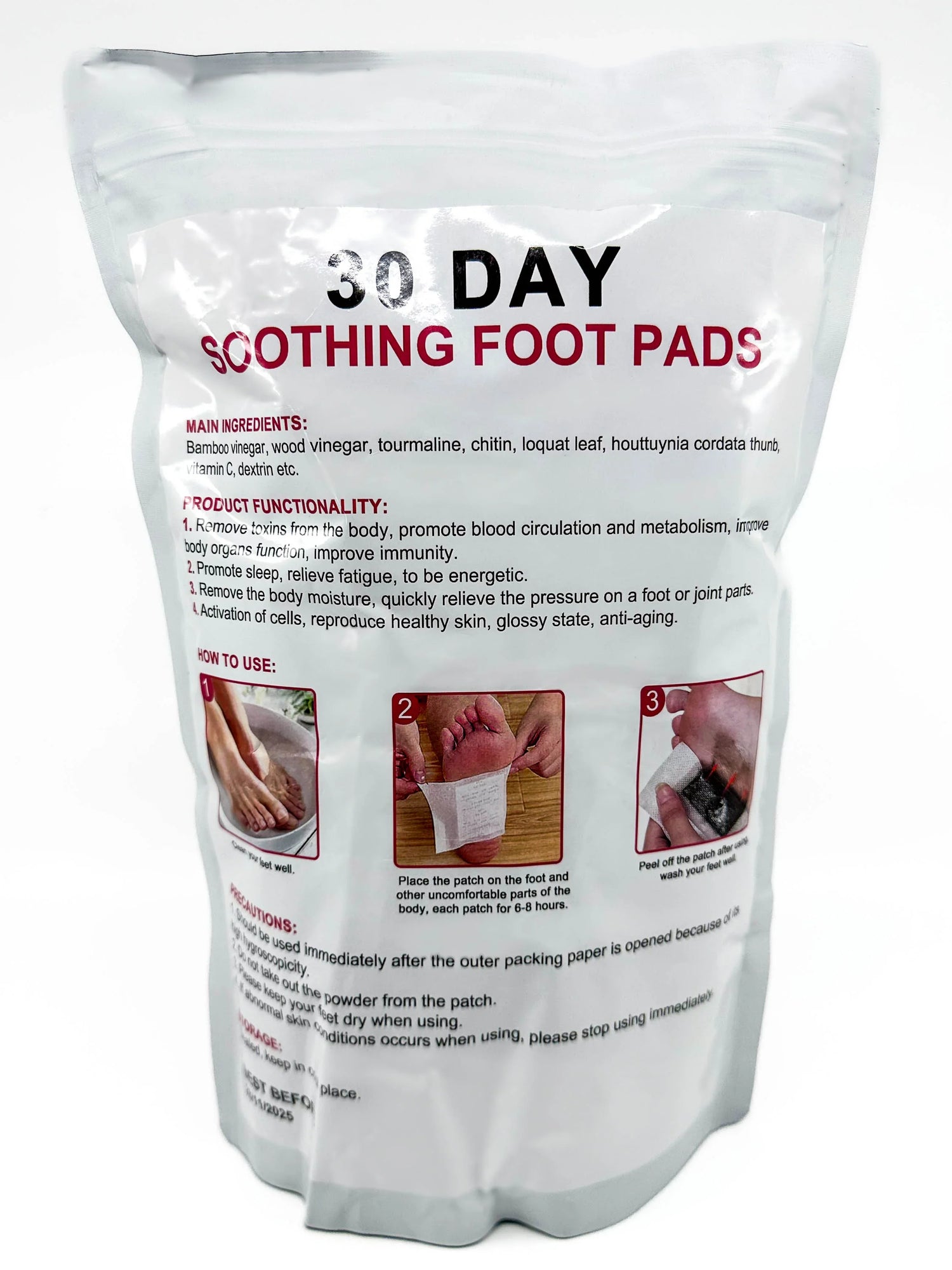 Soothing Foot Pads by TruSelf Organics