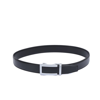 Auto 1 Vegan Belt - Silver Buckle (Brown - all sizes, Black only up to size 34) by Doshi FCSA