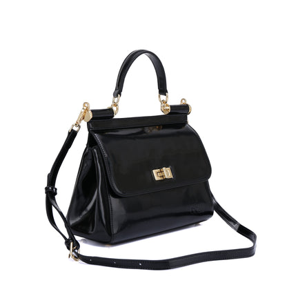 Lady Bag 3 - Semi-Patent Black by Doshi FCSA