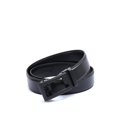 Auto 1 Vegan Belt - Matte Black Buckle (Brown All Sizes, Black only up to size 34) by Doshi FCSA