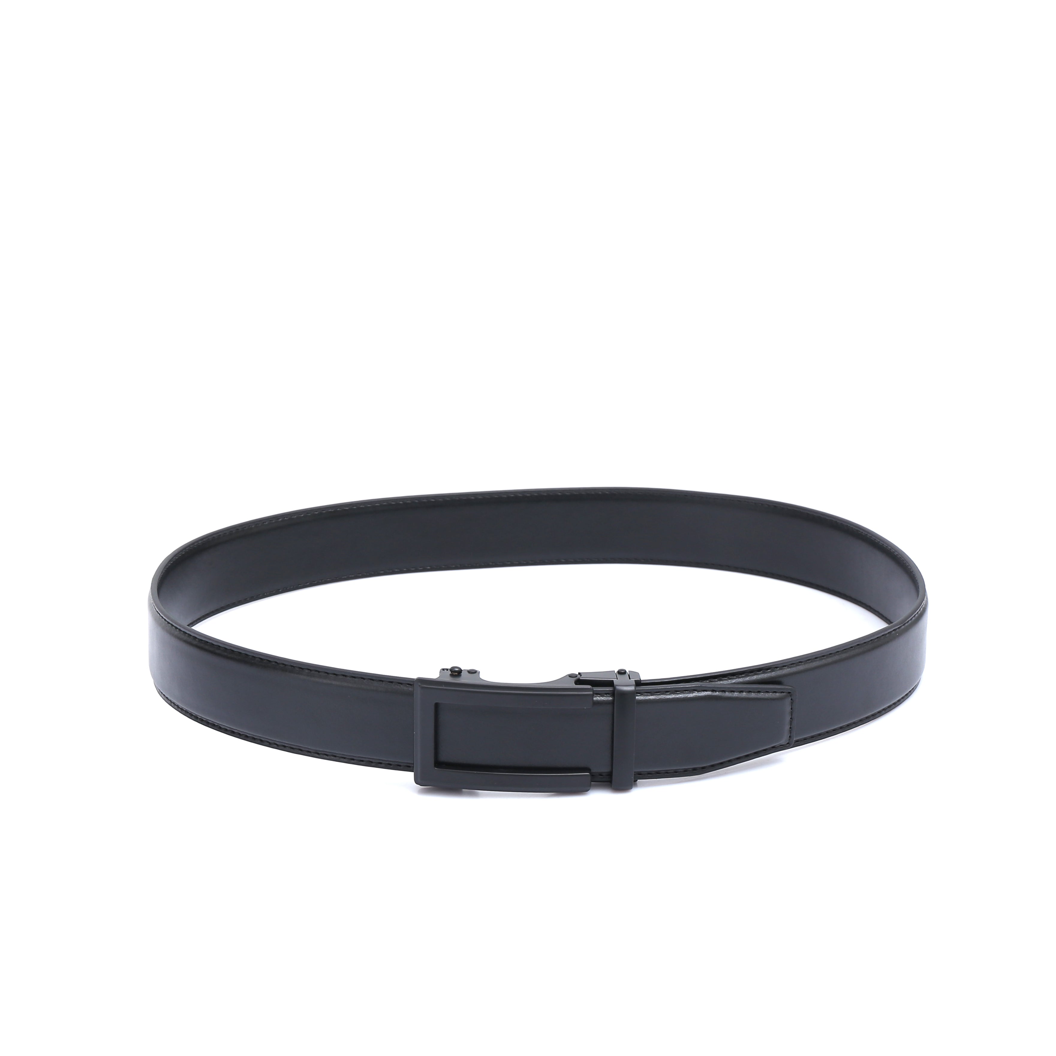 Auto 1 Vegan Belt - Matte Black Buckle (Brown All Sizes, Black only up to size 34) by Doshi FCSA