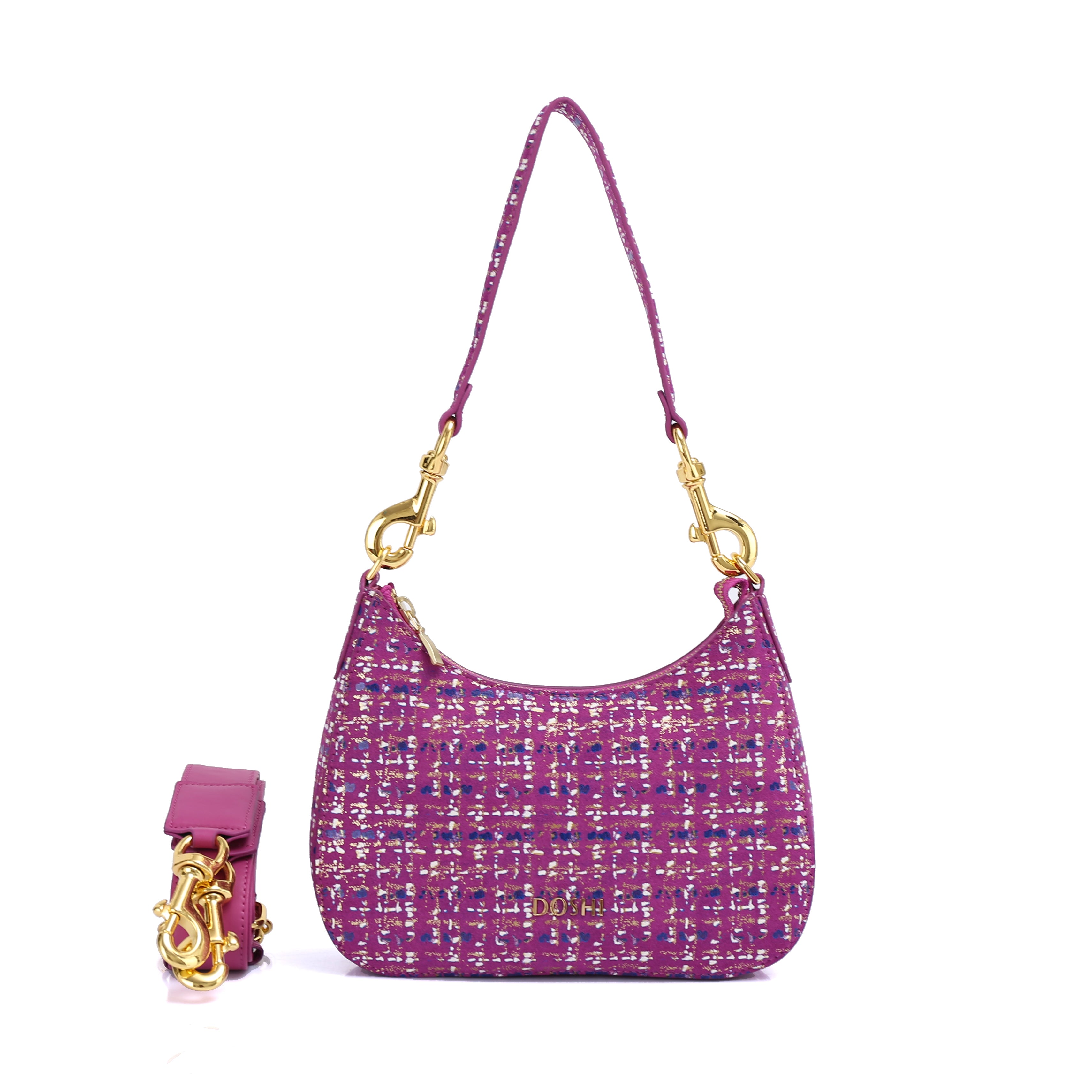 Hobo Printed Crossbody Bag by Doshi FCSA