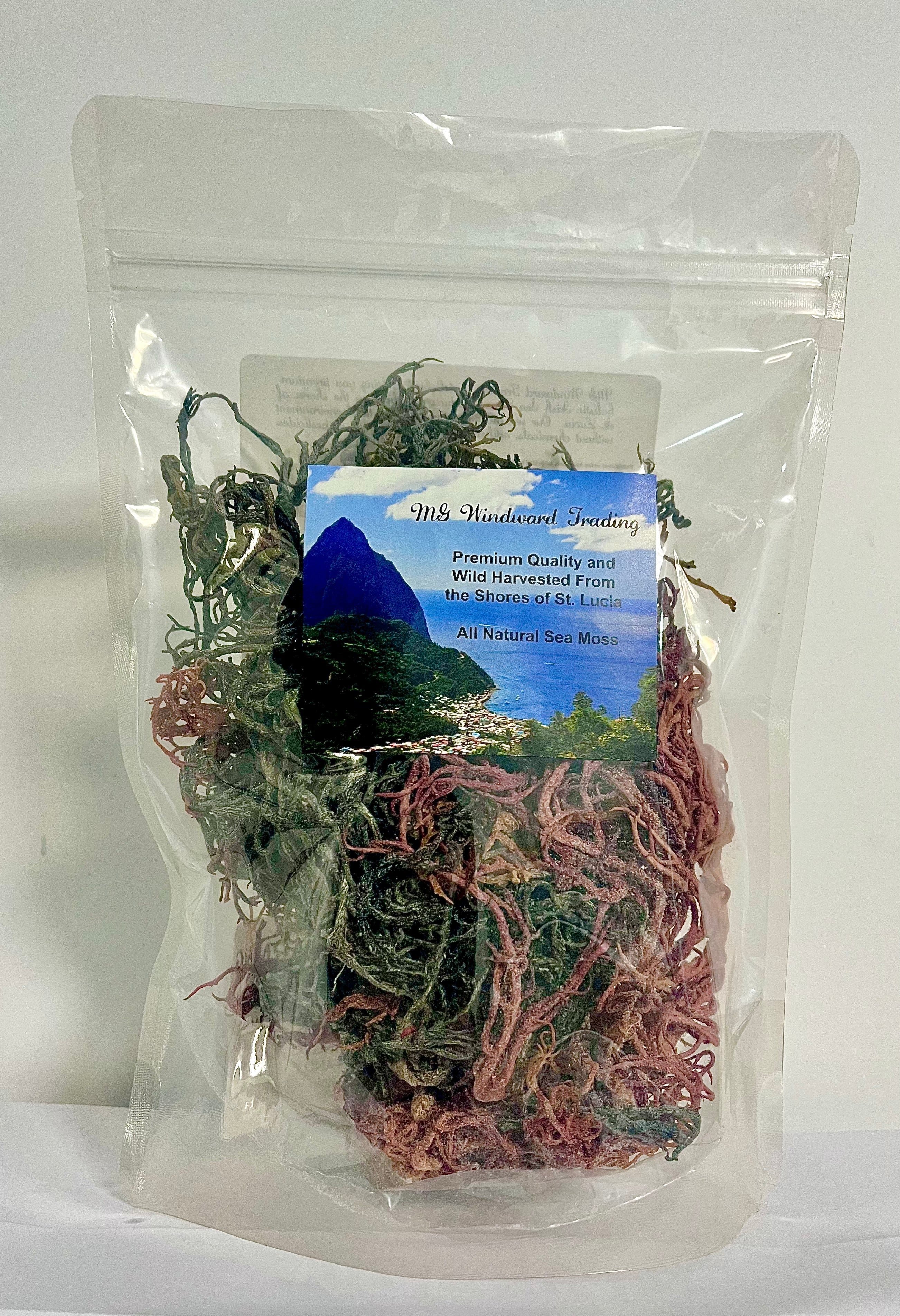 Pure Certified Wild Harvested Full Spectrum Organic Raw Sea Moss by Seamoss Global