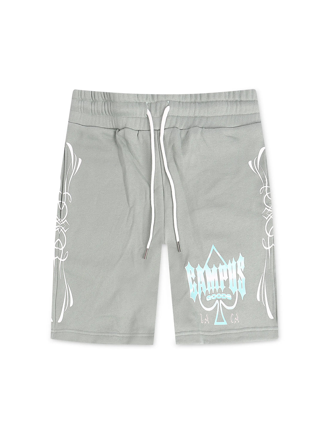 Campus Chrome Fleece Shorts - Green