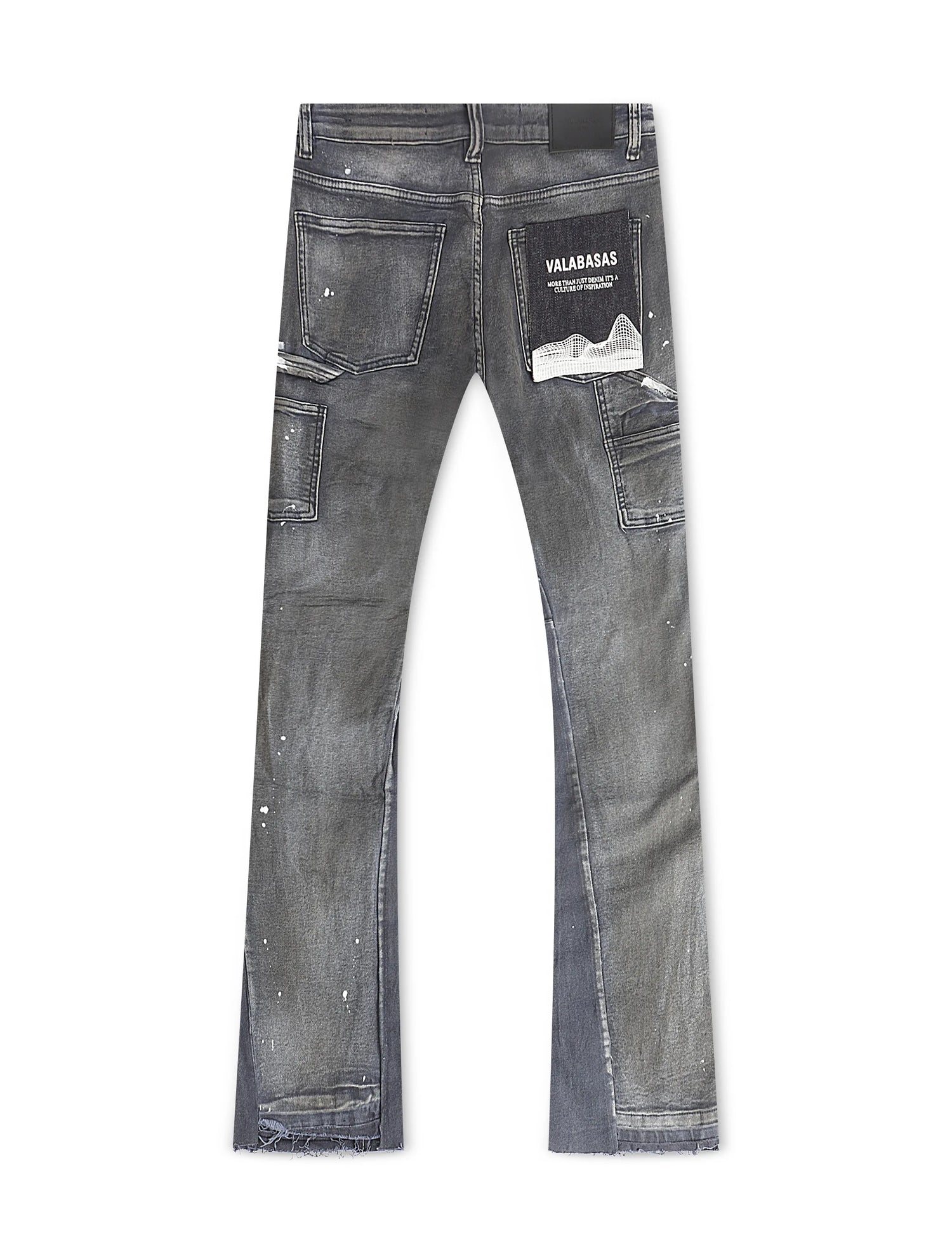 Valabasas Stellar Night Stacked Jeans - Dark Blue