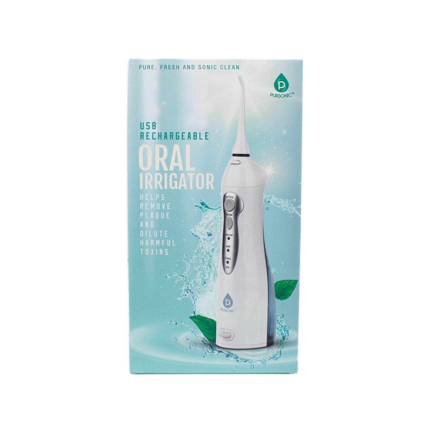 Pursonic USB Rechargeable Oral Irrigator &amp; Water Flossing Device - New by This is Beauty US