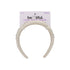 Scunci Gold Headband with Pink & Silver Jewels - New by This is Beauty US
