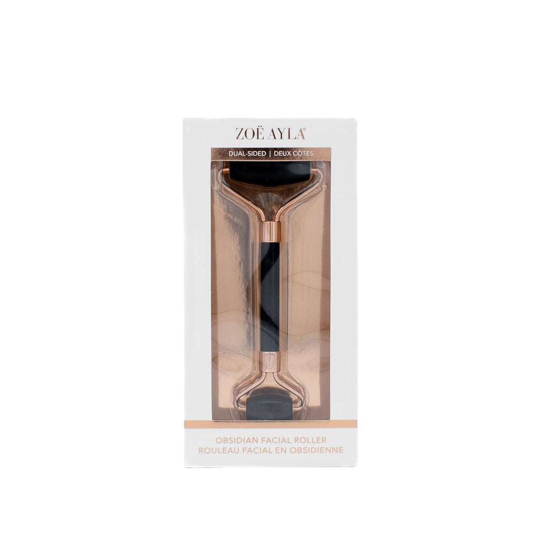 Zoe Ayla Obsidian Facial Roller in Black - New by This is Beauty US