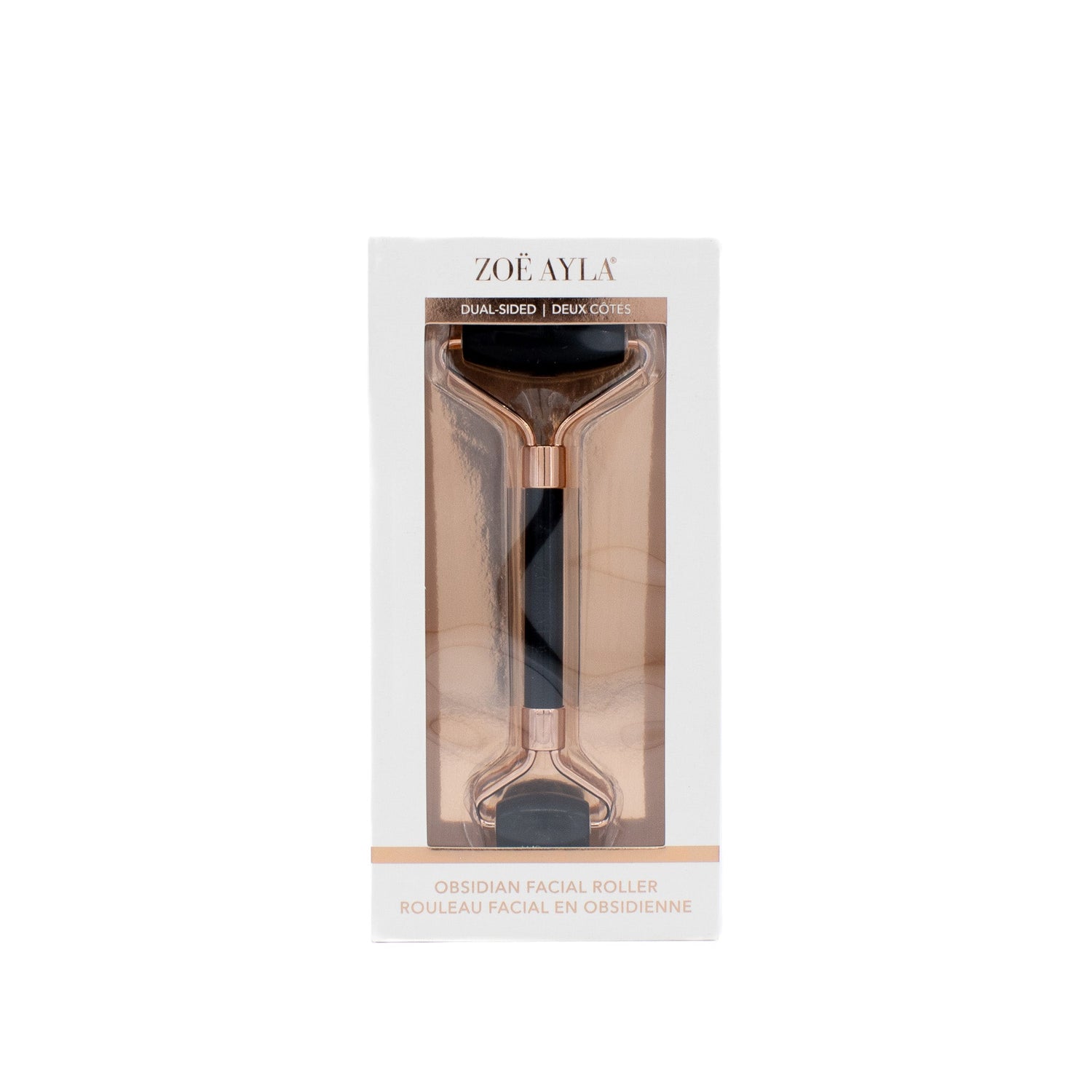 Zoe Ayla Obsidian Facial Roller in Black - New by This is Beauty US