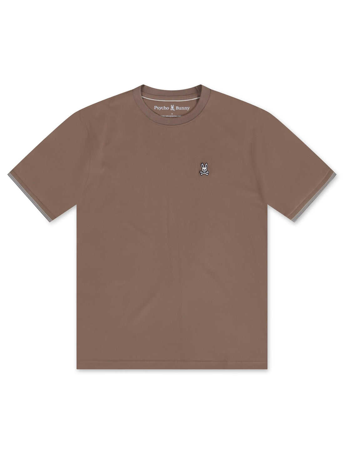 Psycho Bunny Queensbury Tee - Antique Taupe