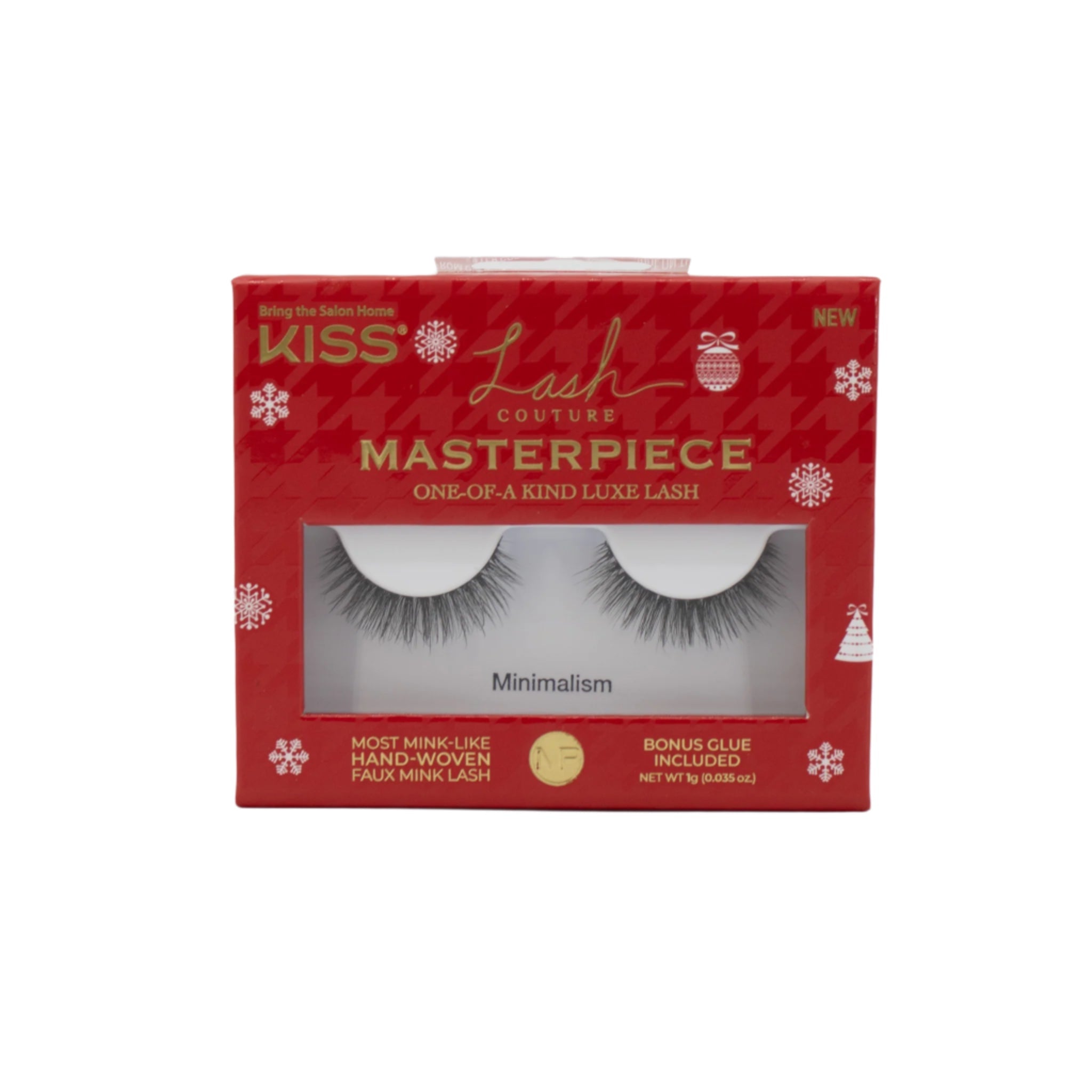 KISS Lash Couture Masterpiece MINIMALISM Faux Mink Eyelash Extensions - New by This is Beauty US