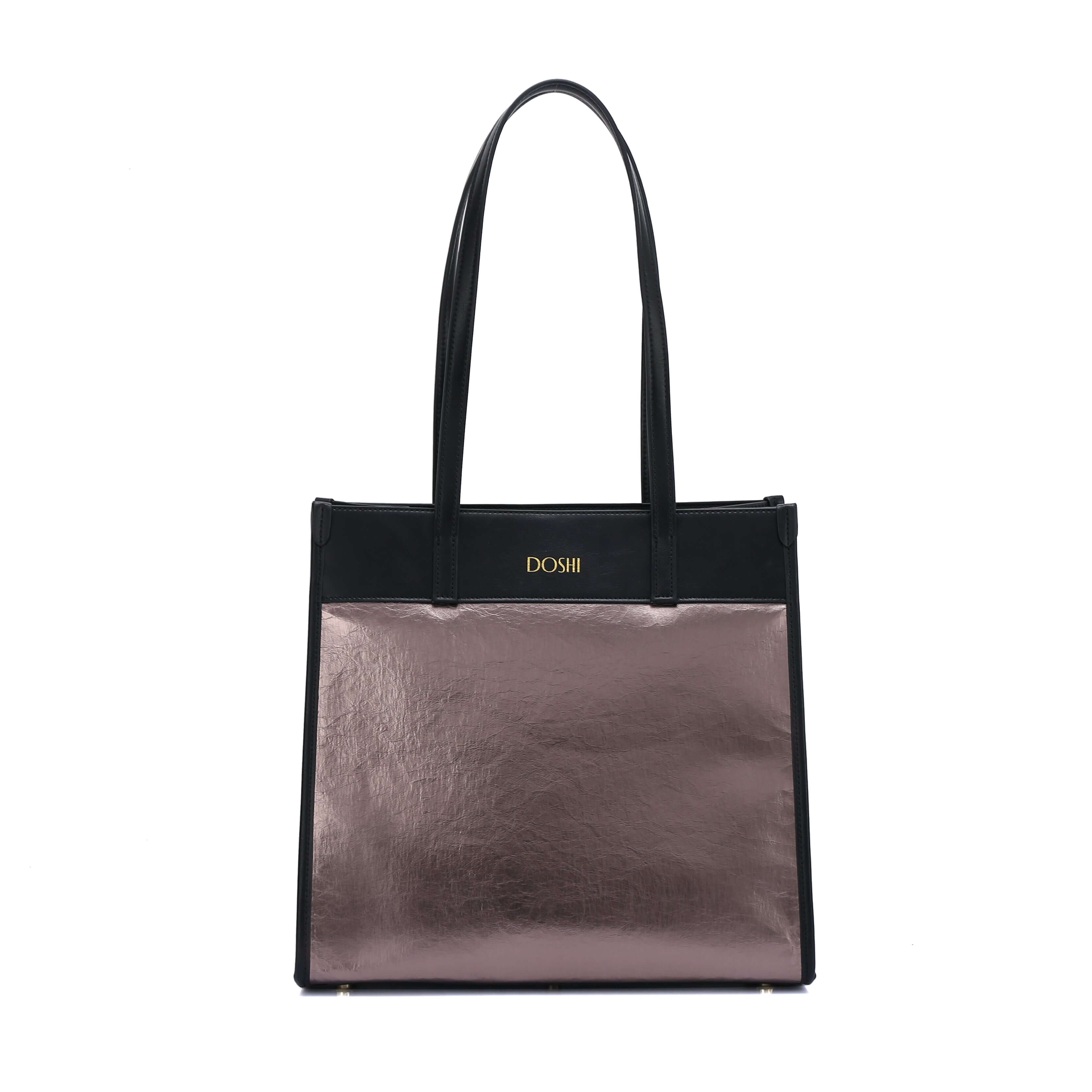 Portrait Tote 2 - Kraft Paper Vegan Tote by Doshi FCSA