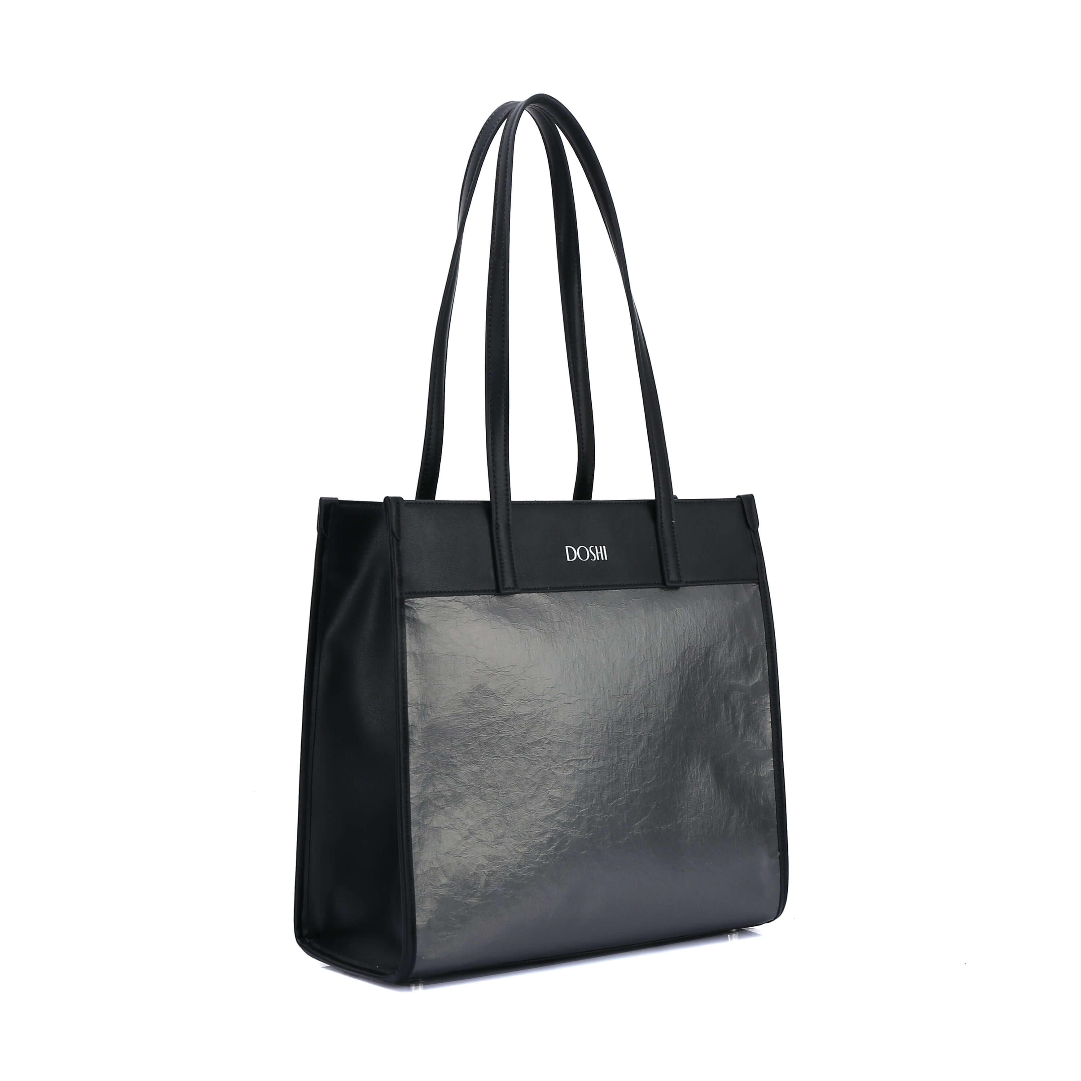 Portrait Tote 2 - Kraft Paper Vegan Tote by Doshi FCSA