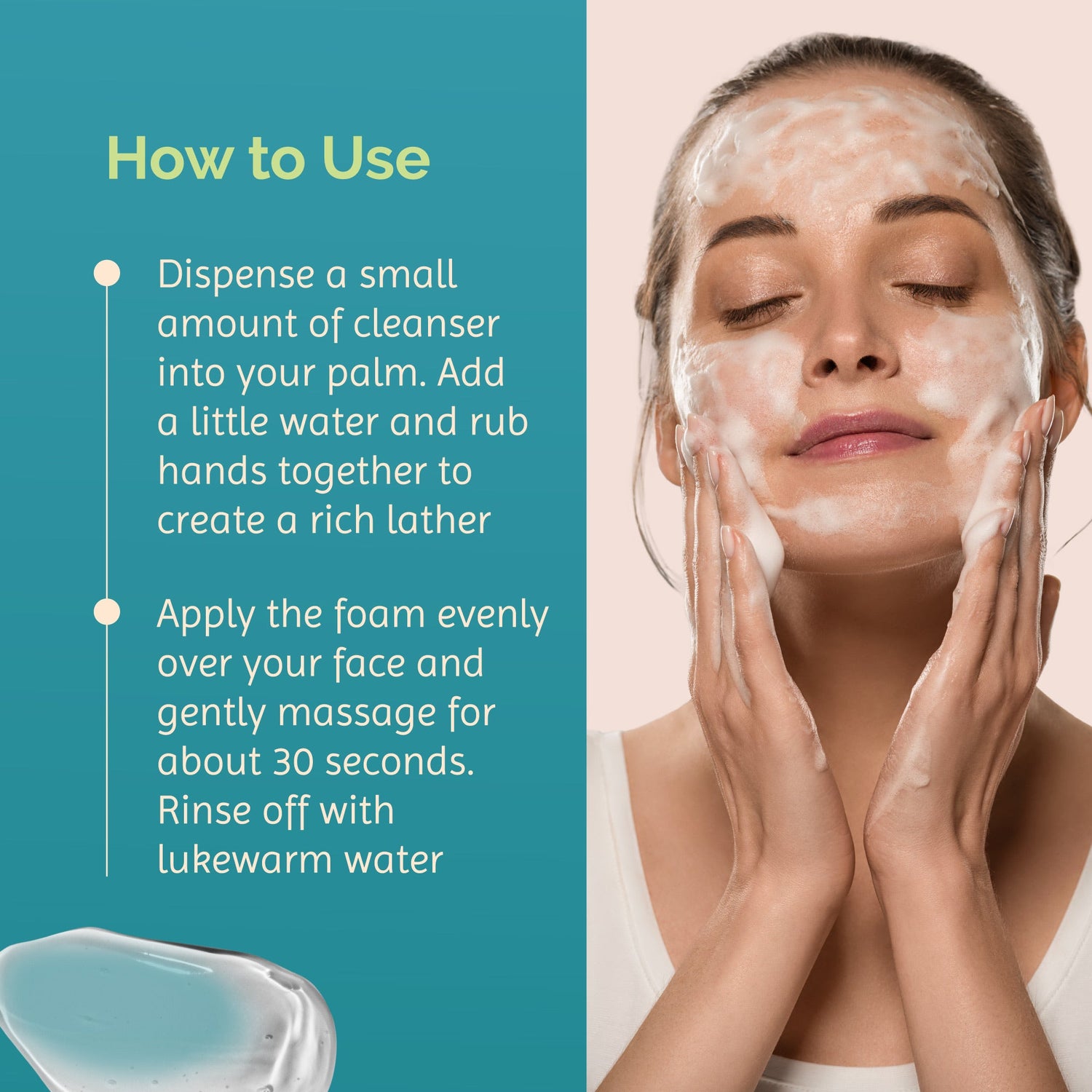 Hyaluronic Acid Facial Cleanser by discoverskon